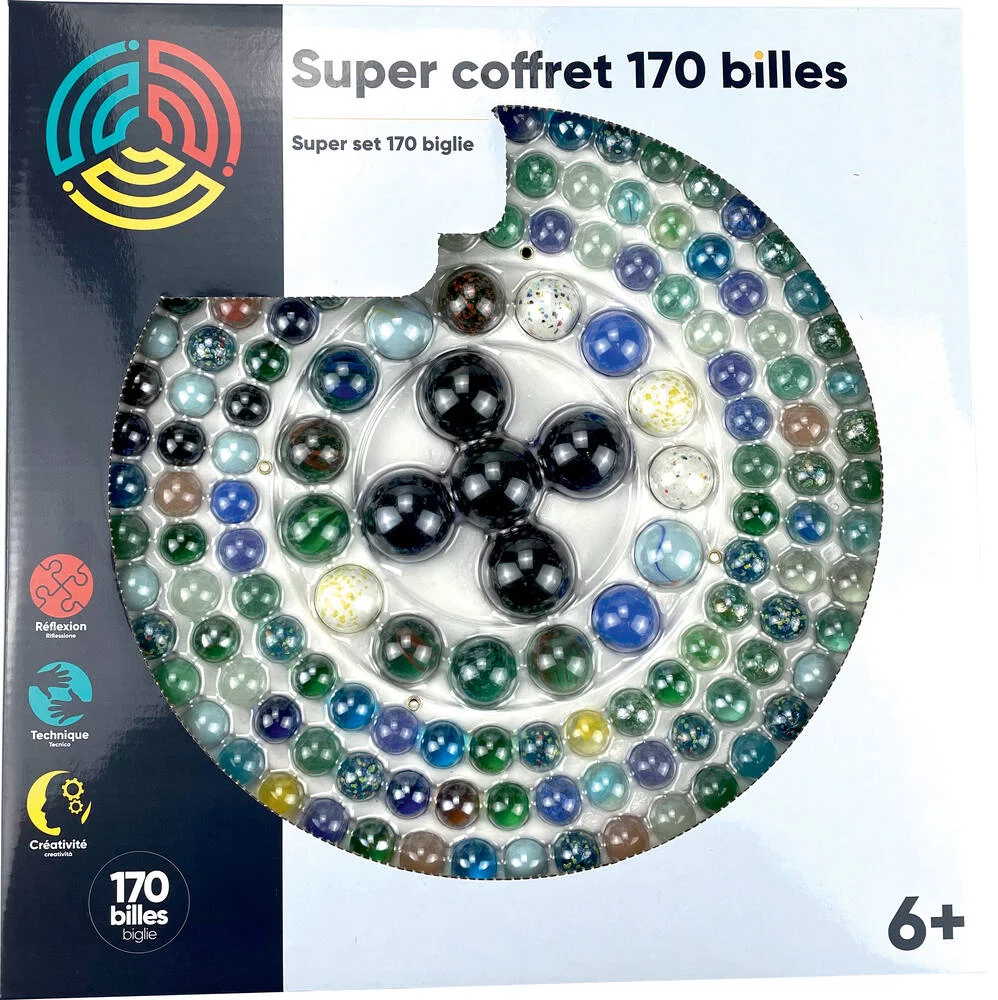 SUPER COFFRET 170 BILLES