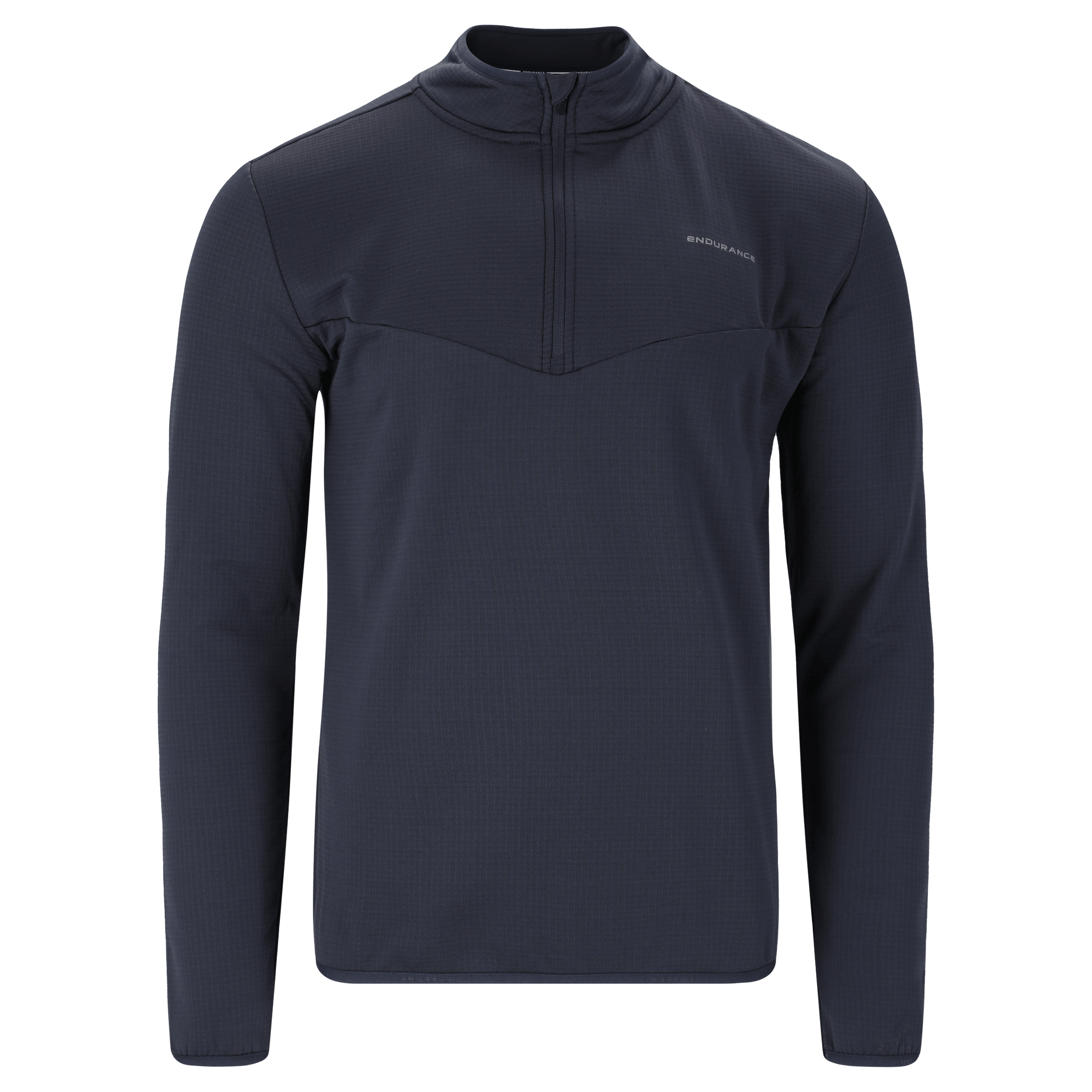 Endurance Ledgen M Waffle Melange Midlayer - Treningstøy