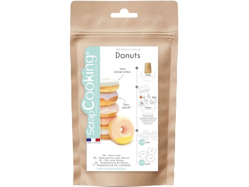 ScrapCooking Fertigmischung Donuts 270 g Donut-Mischung