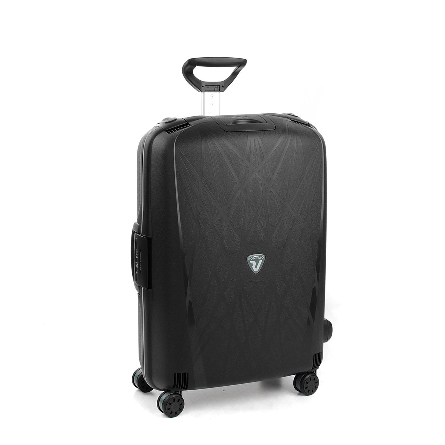Roncato Light 4 Wiel Trolley 75 nero