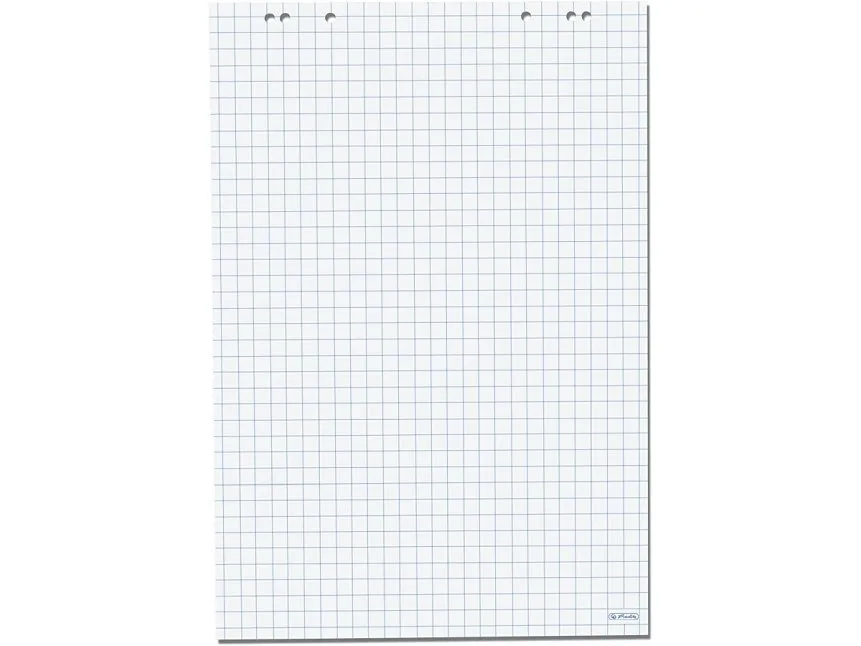 Herlitz Flipchart blok 68x99 cm med 20 ark - 5 stk.
