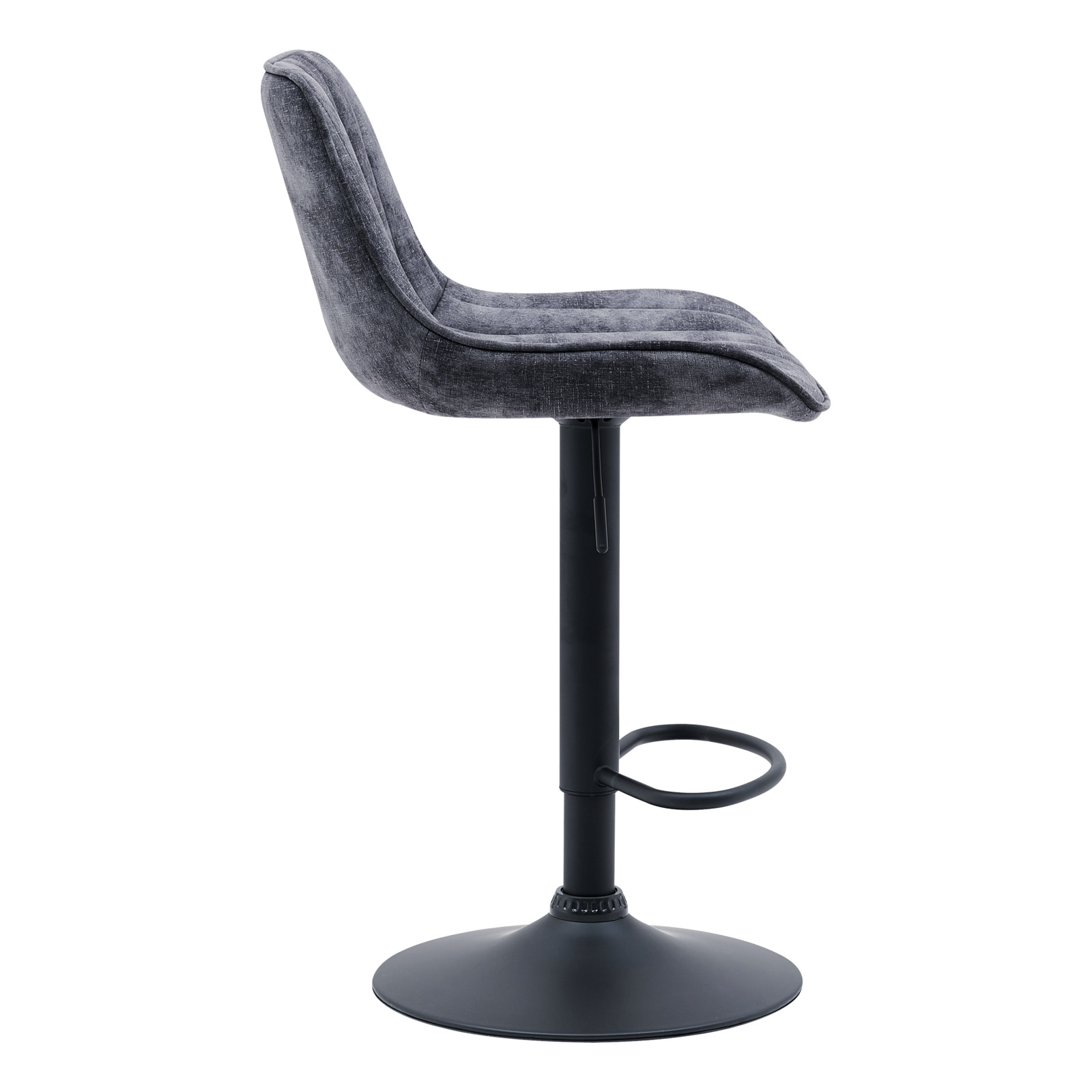 Barhocker Sabine Microfaser anthrazit