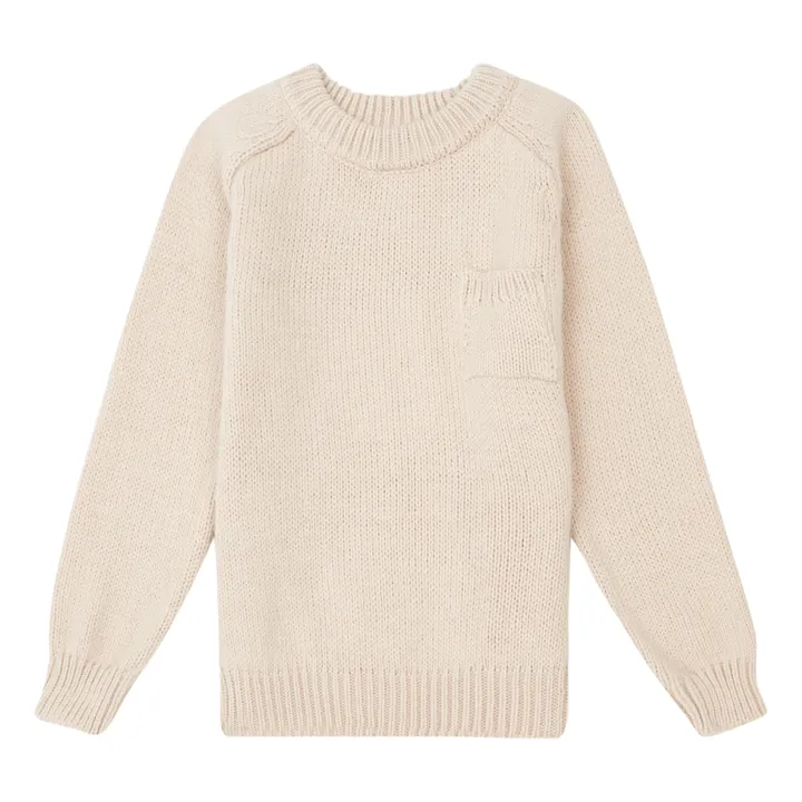 Búho Pull Poche | Ecru