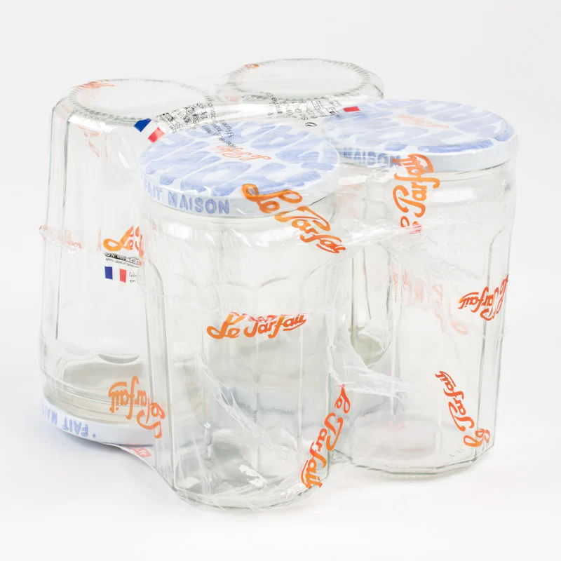 Pack de 4 pots à confiture 645 ml Le Parfait