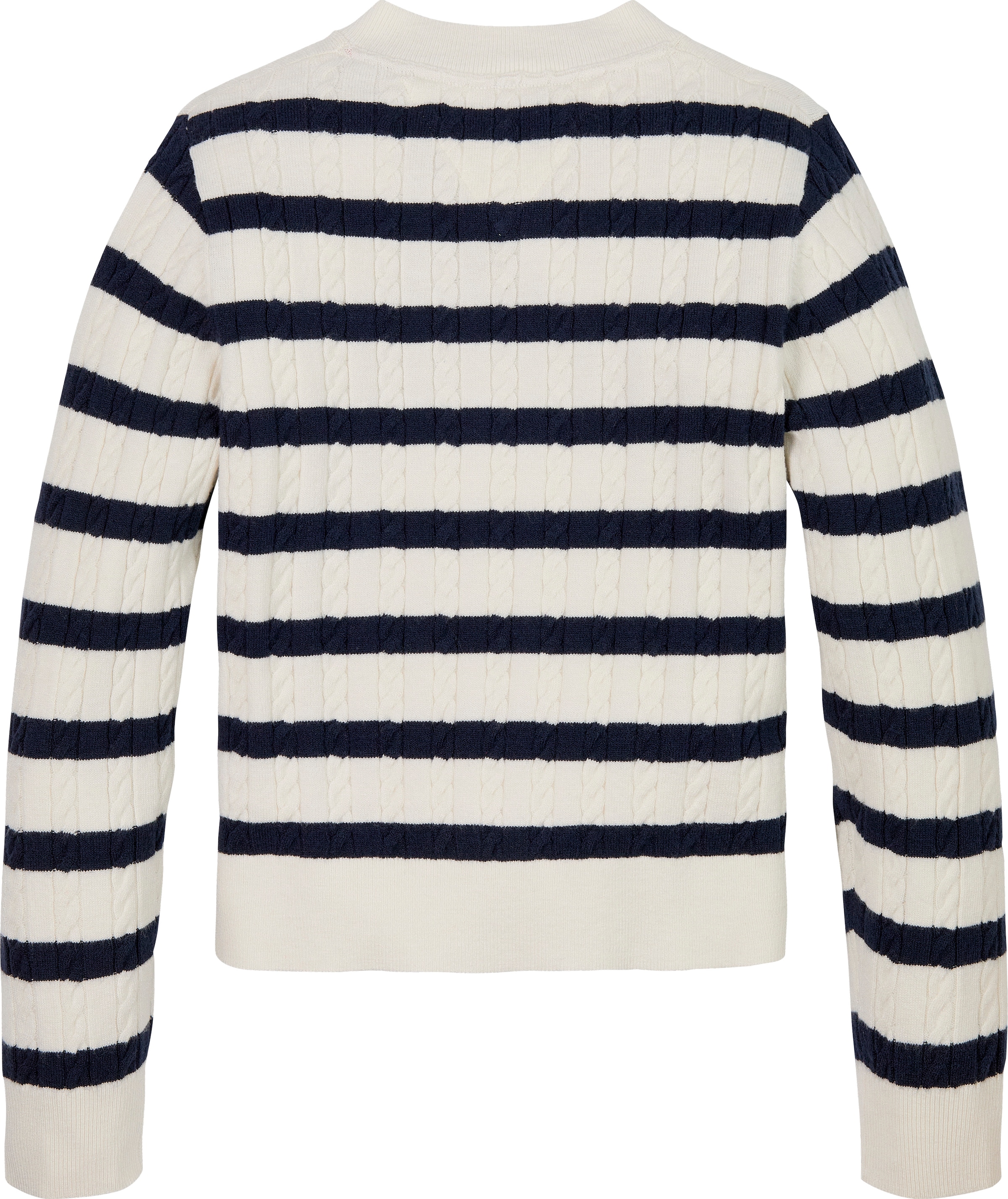 Tommy Hilfiger Strickjacke »MINI CABLE CARDIGAN« mit kleinem Zopfmuster