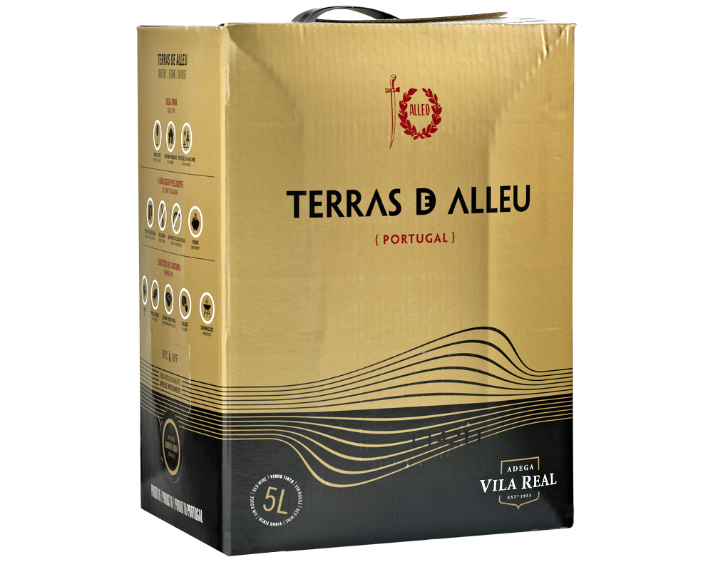 VINHO TINTO TERRAS DE ALLEU BAG IN BOX 5L