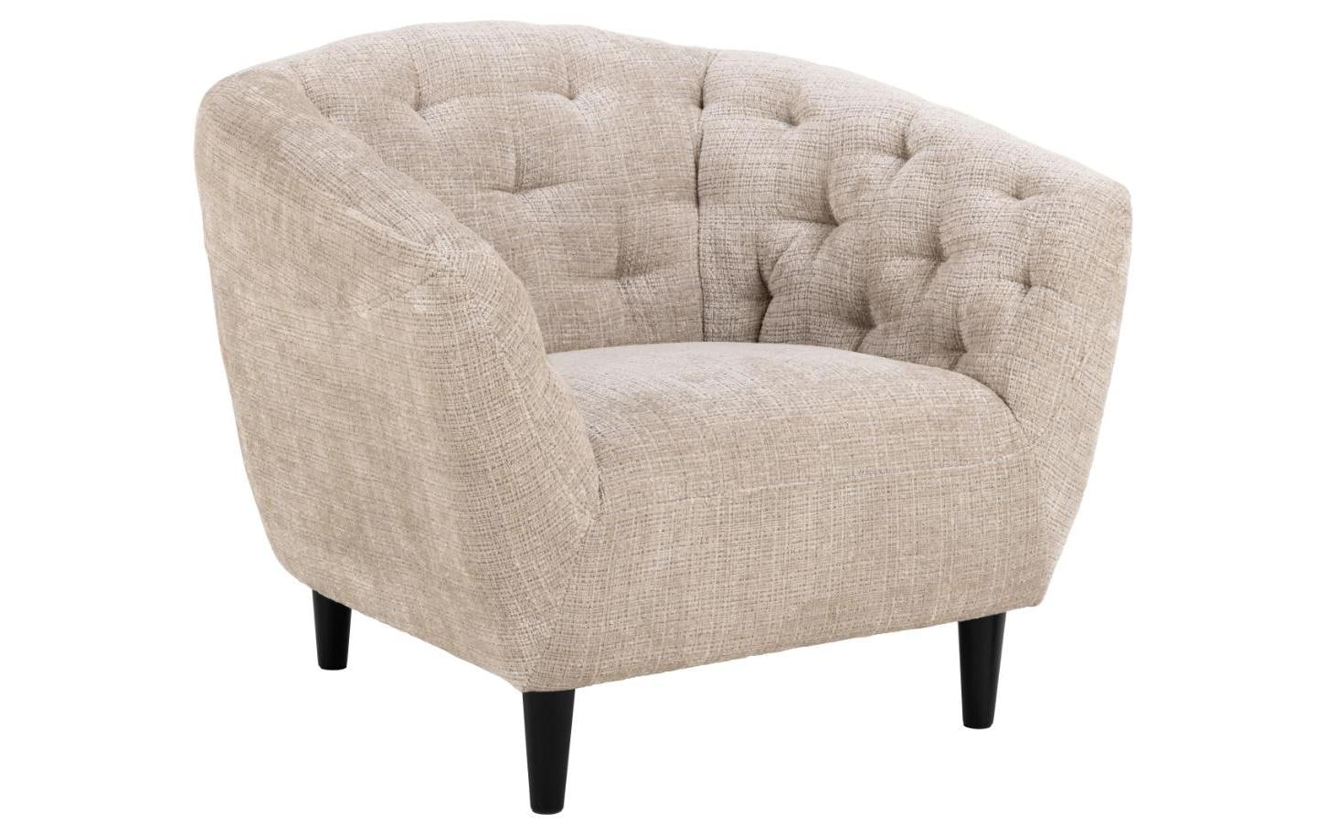 Sessel Ria Beige<br>Gemütlicher Loungesessel