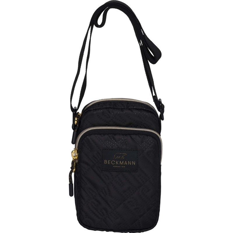 Beckmann<br>Crossbody Bag Black Gold