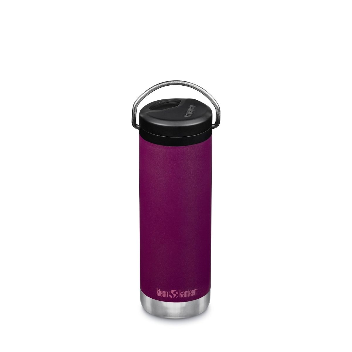 Garrafa térmica isolada Klean Kanteen Tkwide de 473 ml com tampa de rosca