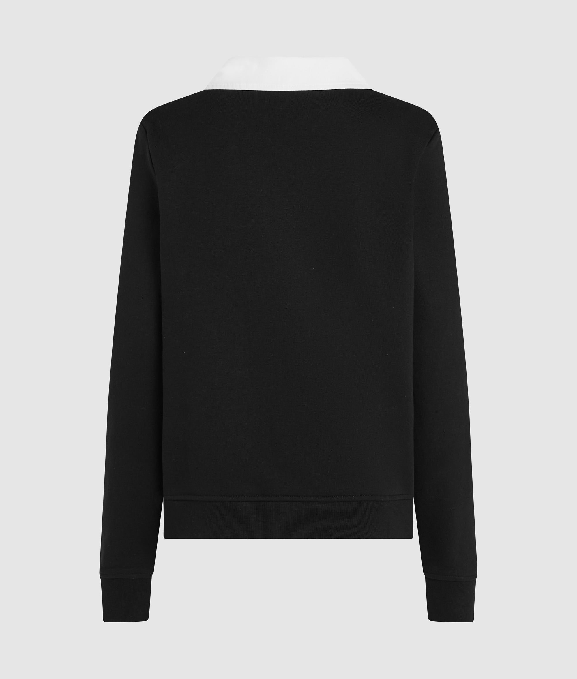 Signature sweatshirt met kraag