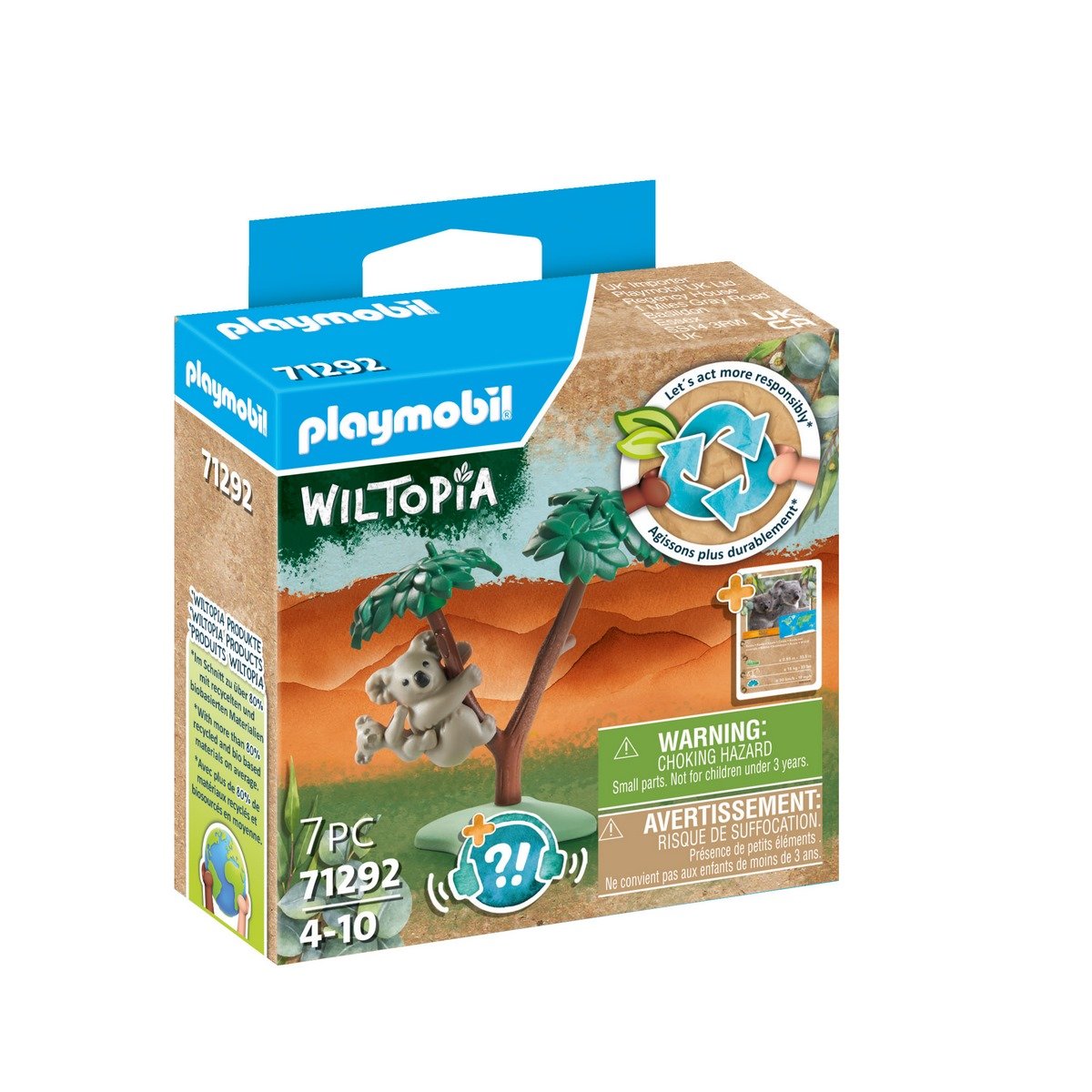Koala et bébé - Playmobil Wiltopia 71292