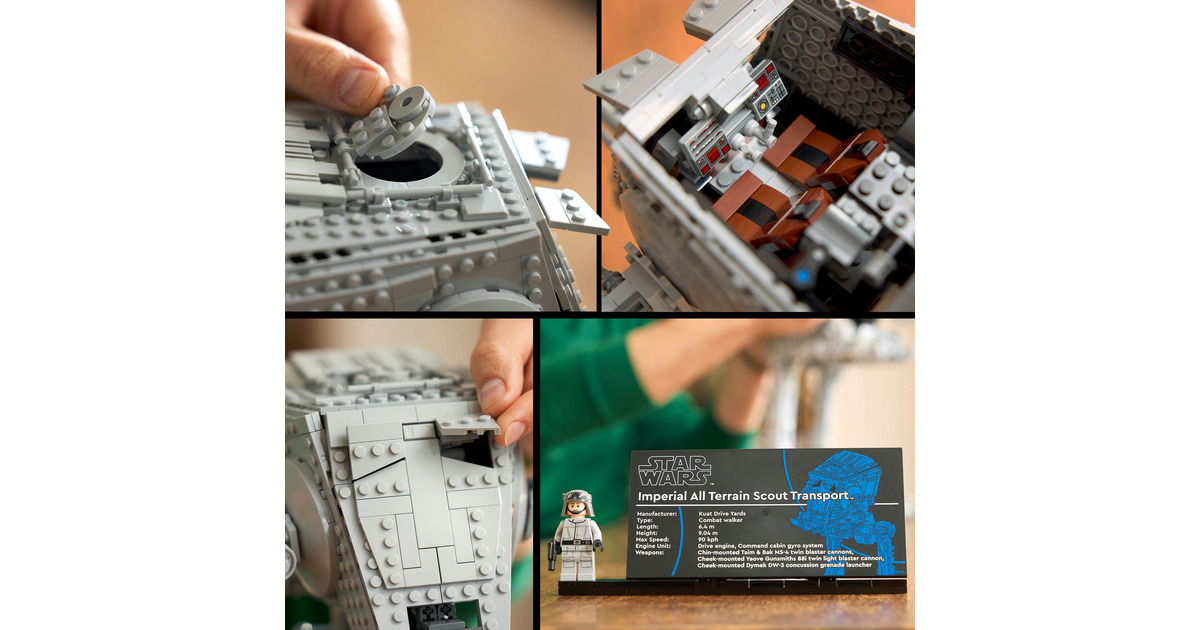LEGOStar Wars - AT-ST Walker Constructiespeelgoed  (75417)
