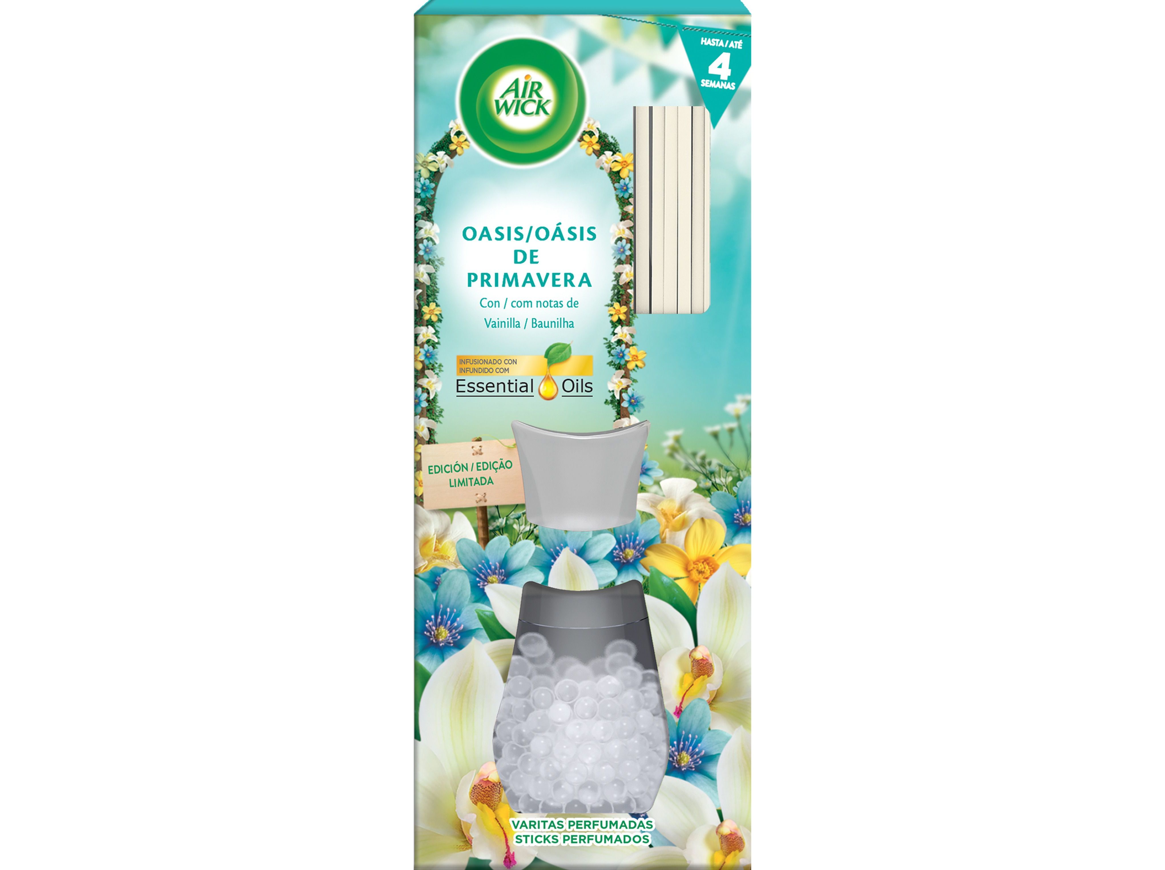 AMBIENTADOR STICKS AIRWICK OÁSIS DE PRIMAVERA 25ML