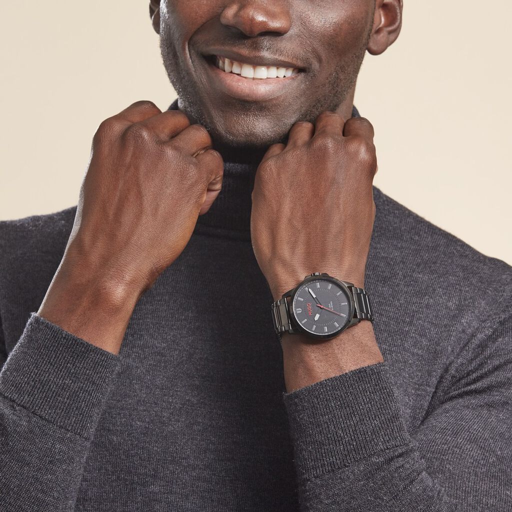 Montre Hugo First Noir