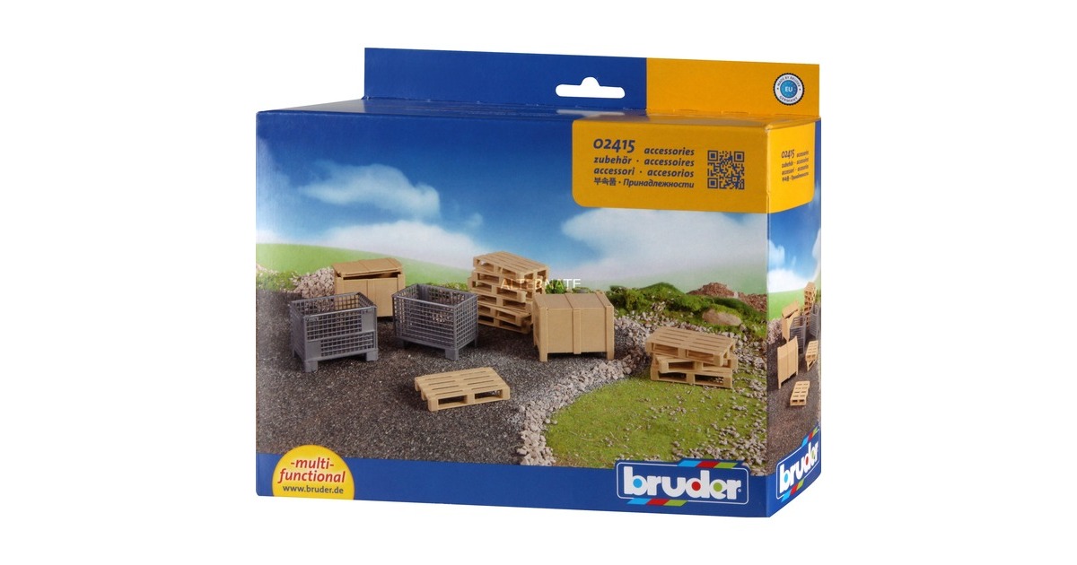 bruderbworld Logistiek accessoire set Decors  (02415)