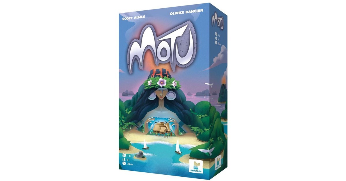 European Player NetworkMotu Bordspel  (Engels/ Frans, 1 - 6 spelers, 30 minuten, Vanaf 9 jaar)