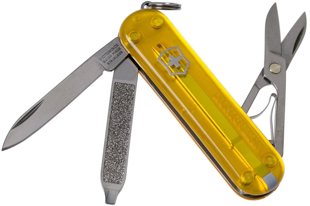 Victorinox Classic SD Translucent Colors, Tuscan Sun 0.6223.T81G Zwitsers zakmes