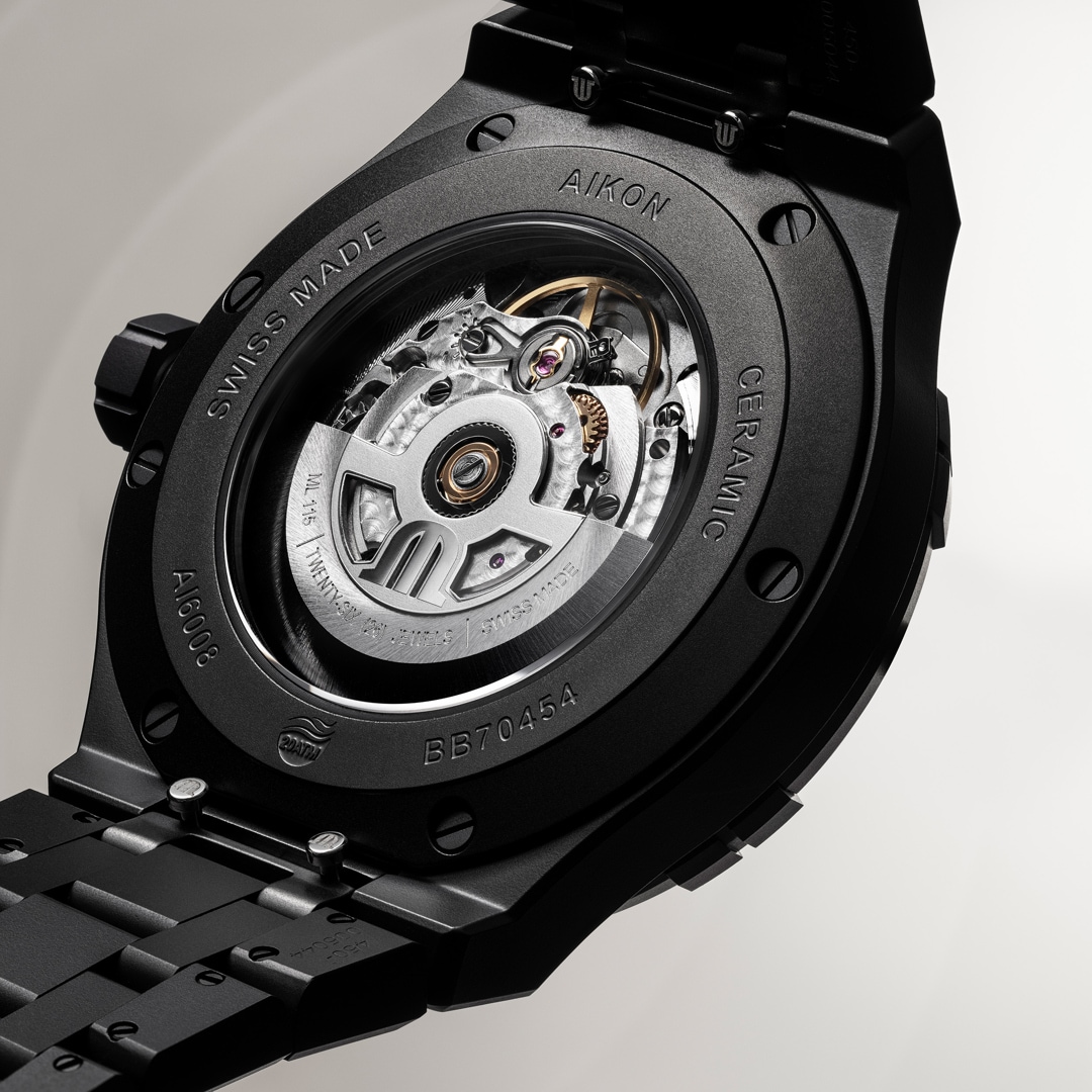 Maurice Lacroix Aikon Automatik 42mm Keramik schwarz