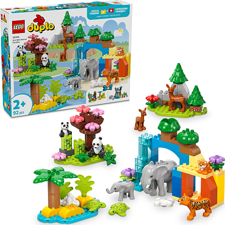LEGO DUPLO By 3-i-1 vilde dyrefamilier 10446