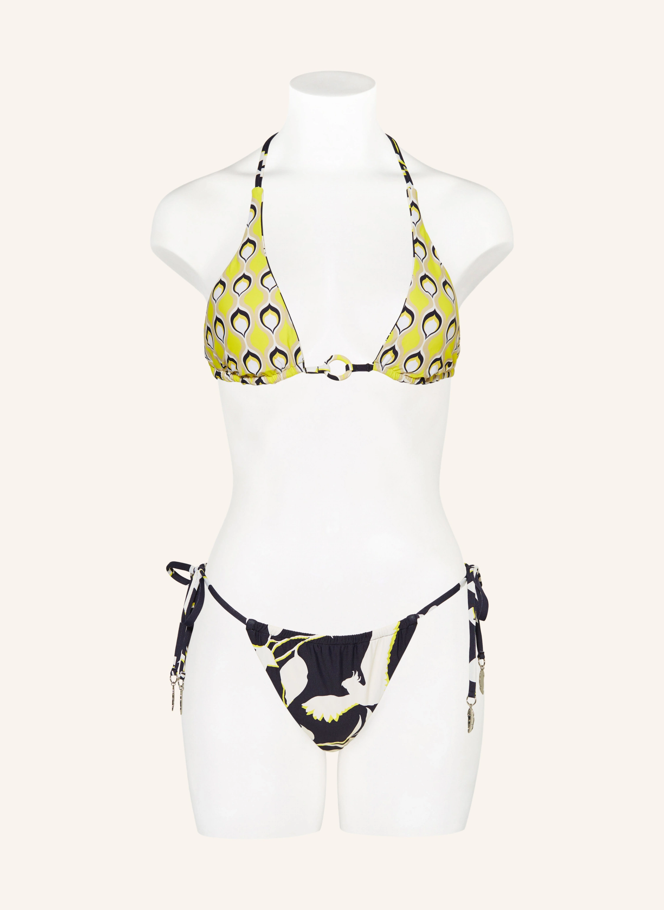 SEAFOLLY Triangel-Bikini-Top BIRDS OF PARADISE zum Wenden