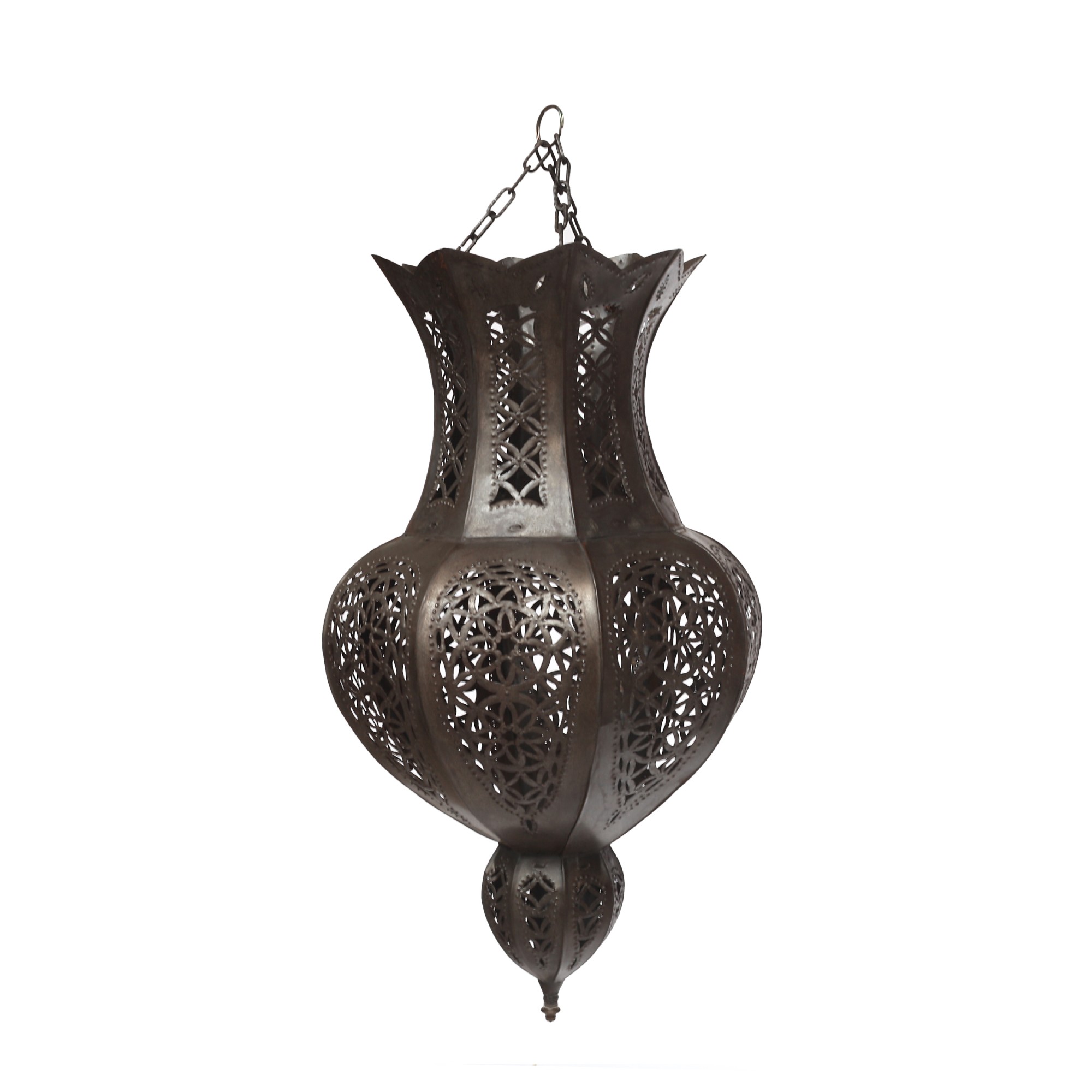 Deckenleuchte 'Crown', aus Metall, Ø 25 cm, H 44 cm von fischer's lagerhaus