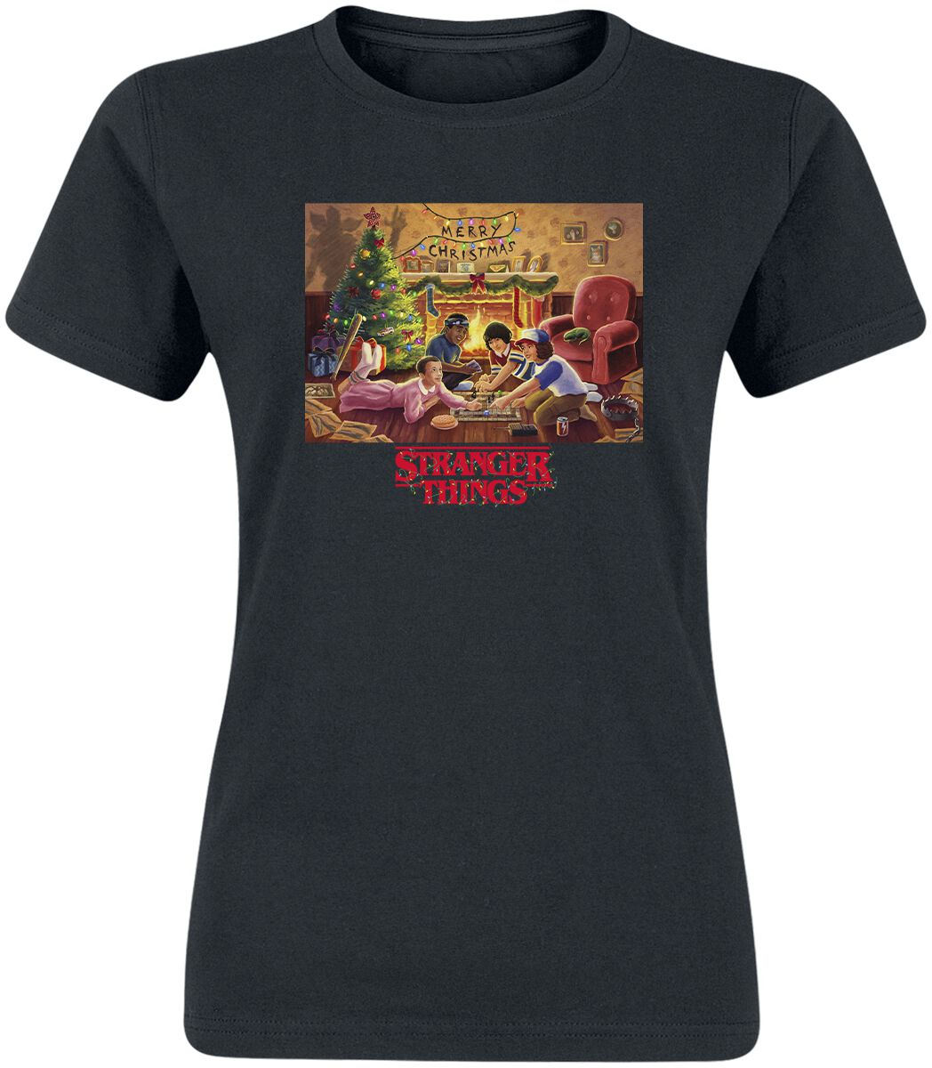 Christmas gathering | Stranger Things T-Shirt Manches courtes