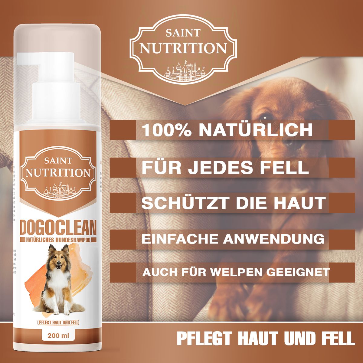 Saint Nutrition® | Dogoclean | Hundeshampoo