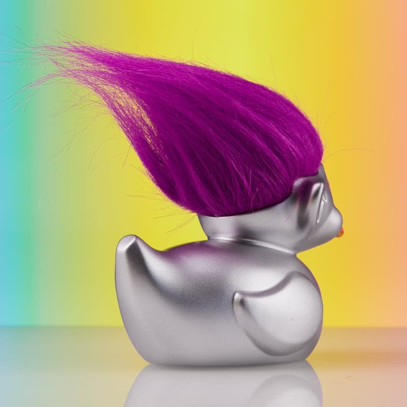 Numskull - Trolls Tubbz 1st ED Silver (Purple Hair)