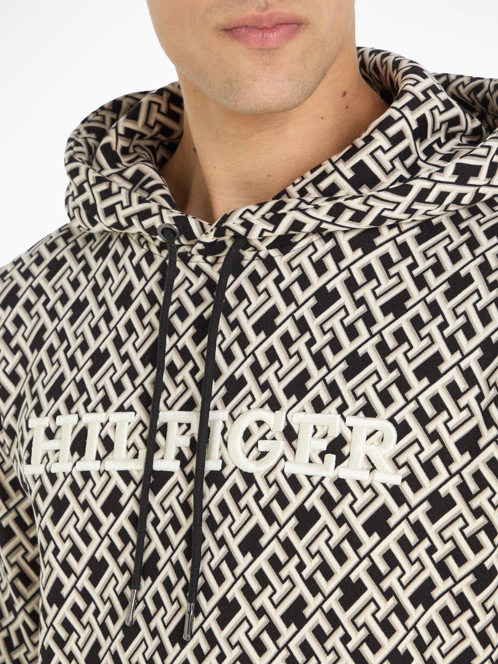 Tommy Hilfiger| Herren Hoodie AOP MONOGRAM