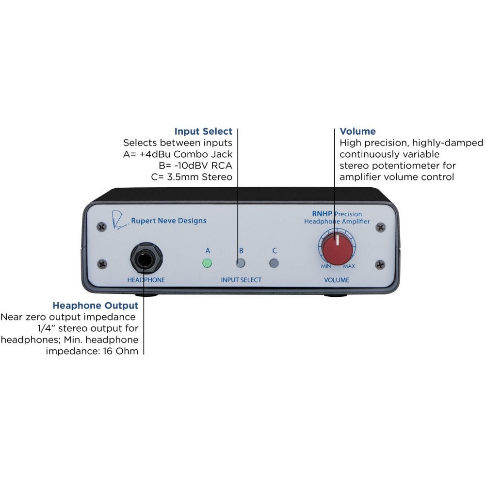 Rupert Neve RNHP hoofdtelefoonversterker