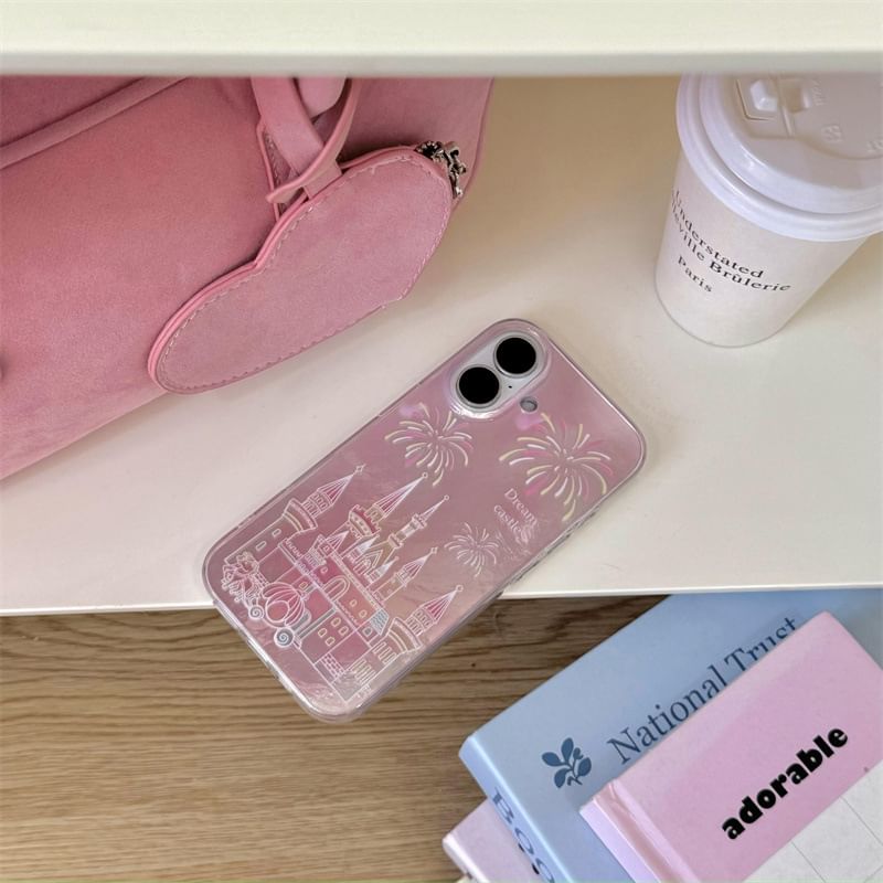 Elliure - Castle telefoonhoesje / bandje / set - iPhone 16 Pro Max / 16 Pro / 16 Plus / 16 / 15 Pro Max / 15 Pro / 15 Plus / 15 / 14 Pro Max / 14 Pro / 14 Plus / 14 / 13 Pro Max / 13 Pro / 13 / 13 Mini