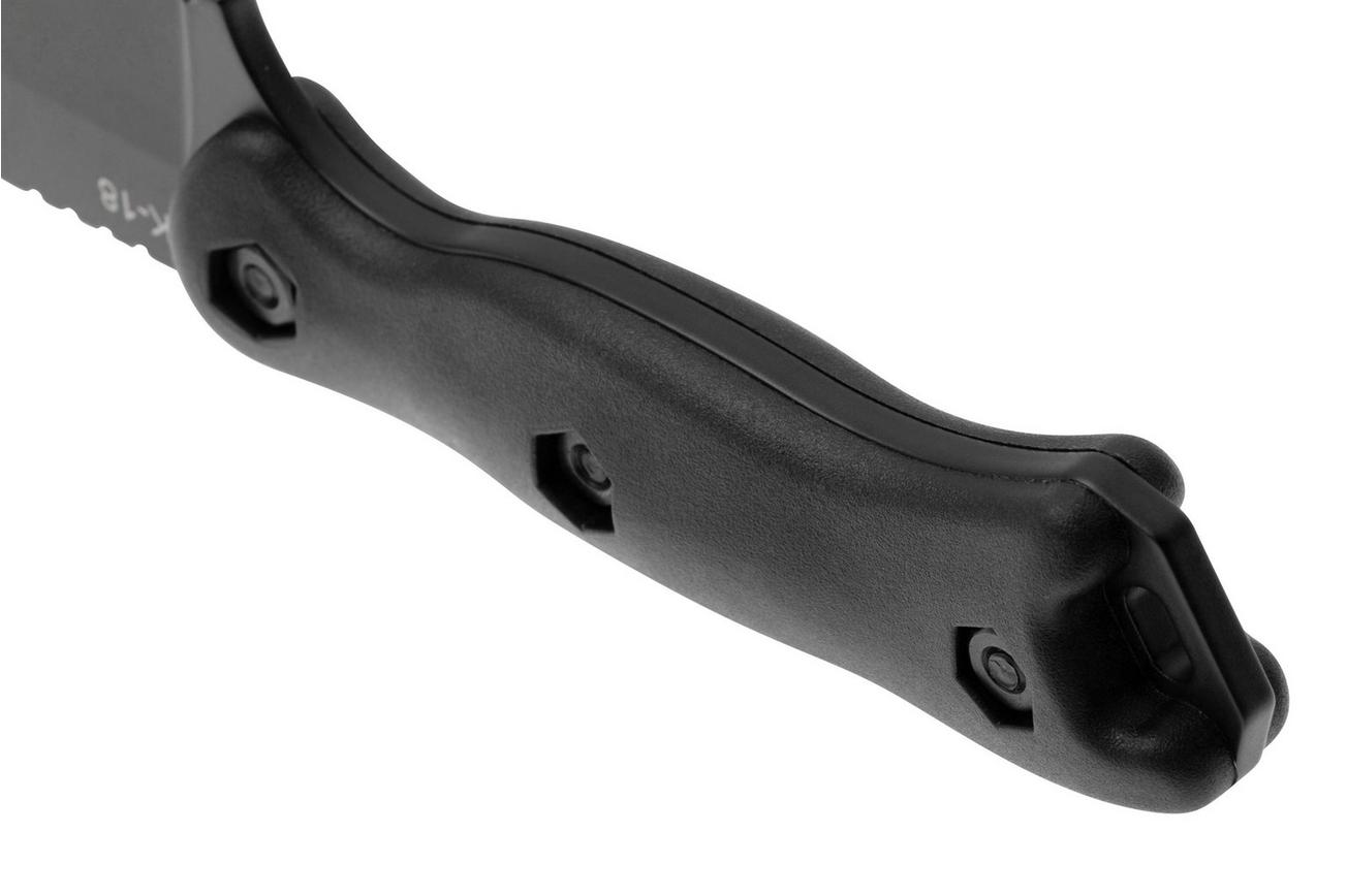 KA-BAR Becker BK18 Harpoon zwart, survivalmes