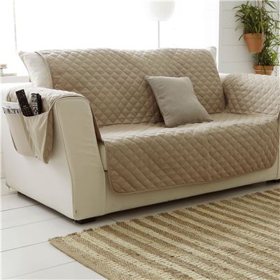 Protège-fauteuil et canapé universels piquage carreaux