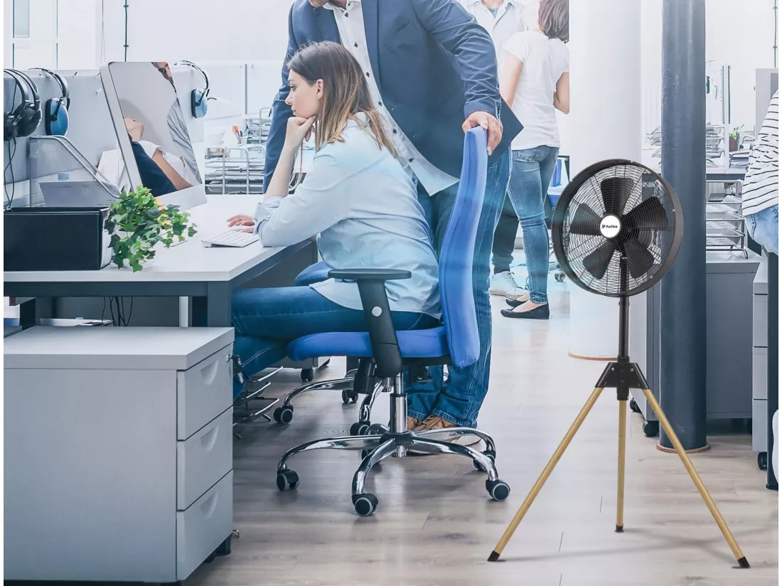 Ventilateur sur trépied vintage exclusif