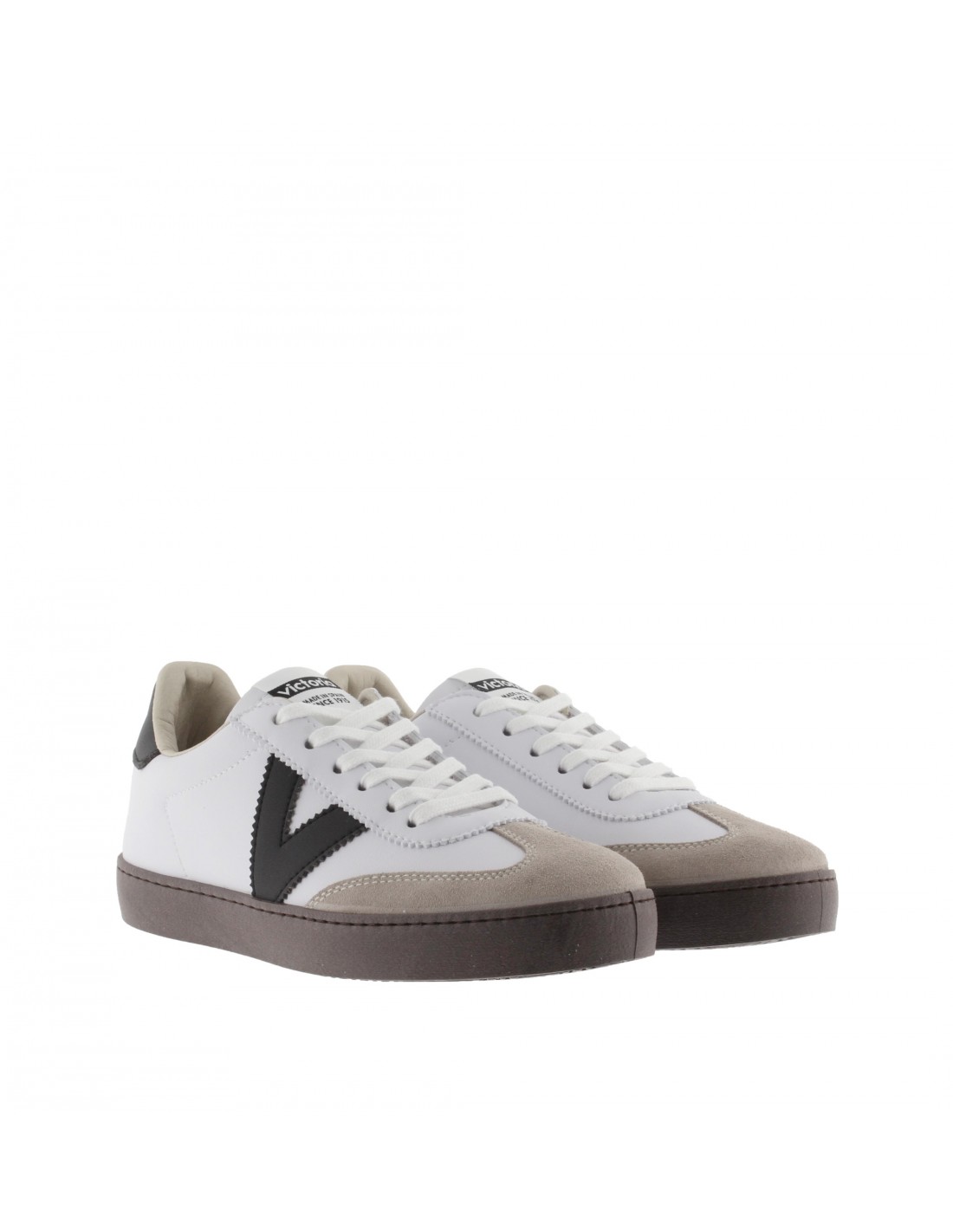 victoria Baskets de ville femme blanc