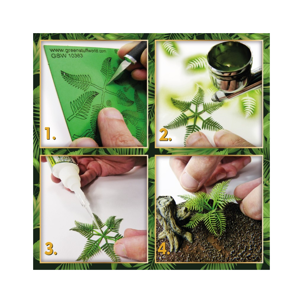 Plantes en Papier - Fougères Pteridium
