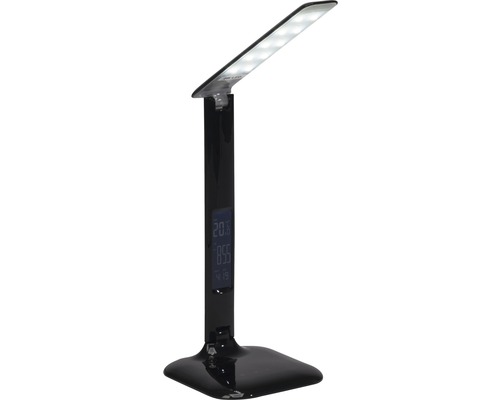 LED-kantoorlamp, dimbaar, 5W, 200 lm, 2800-6500 KH, 55 cm, Glenn, zwart