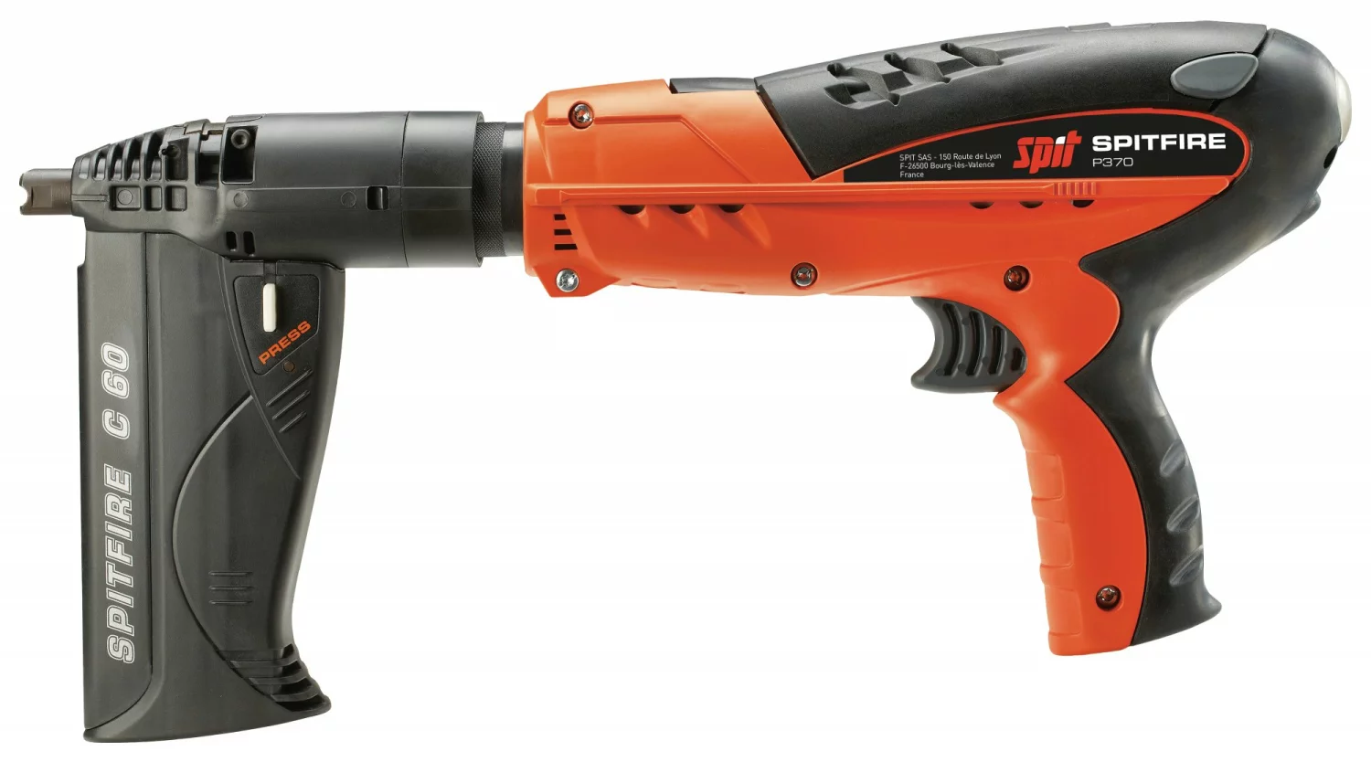 Spit P370 C60 Tacker op kruit incl. magazijn - 350J