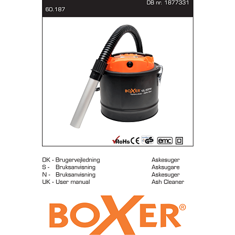 Boxer Cyclone askestøvsuger