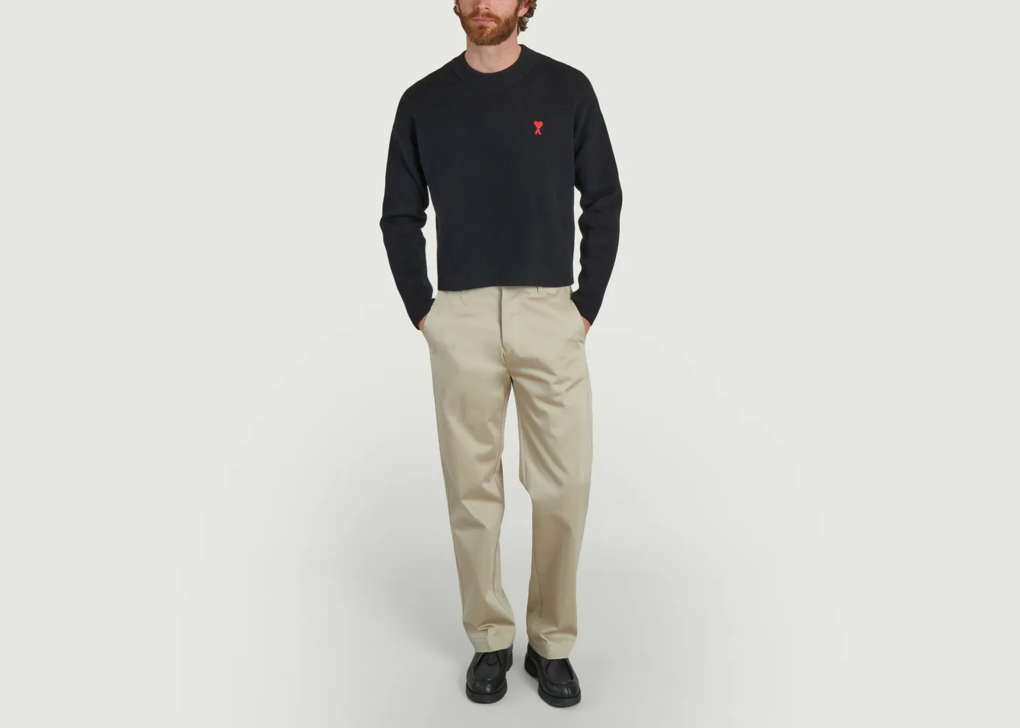 Pantalon Chino Droit AMI Paris