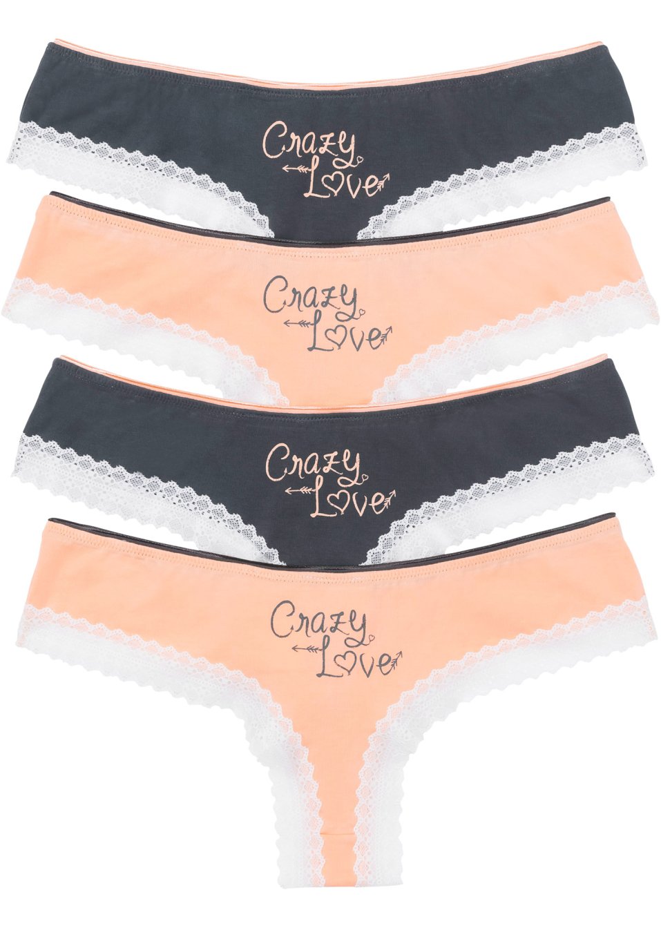 Lot de 4 slips brésiliens