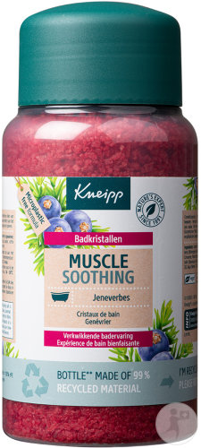 Kneipp Muscle Soothing Baies De Genièvre Cristaux De Sel Pour Le Bain Pot 600g