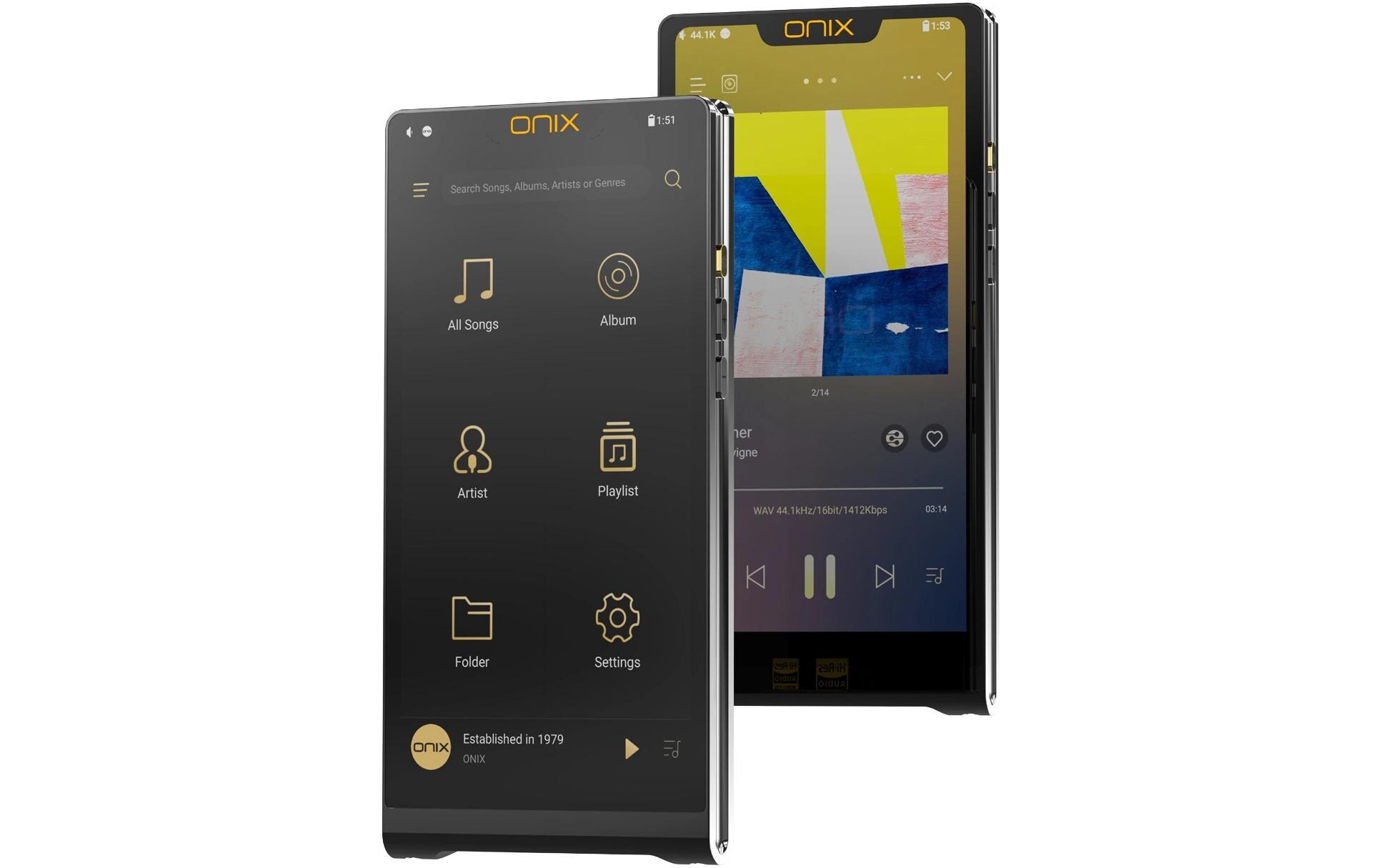 HiRes-Player Onix Waltz XM10 LTD Schwarz<br>Tragbarer Hi-Res Musikplayer