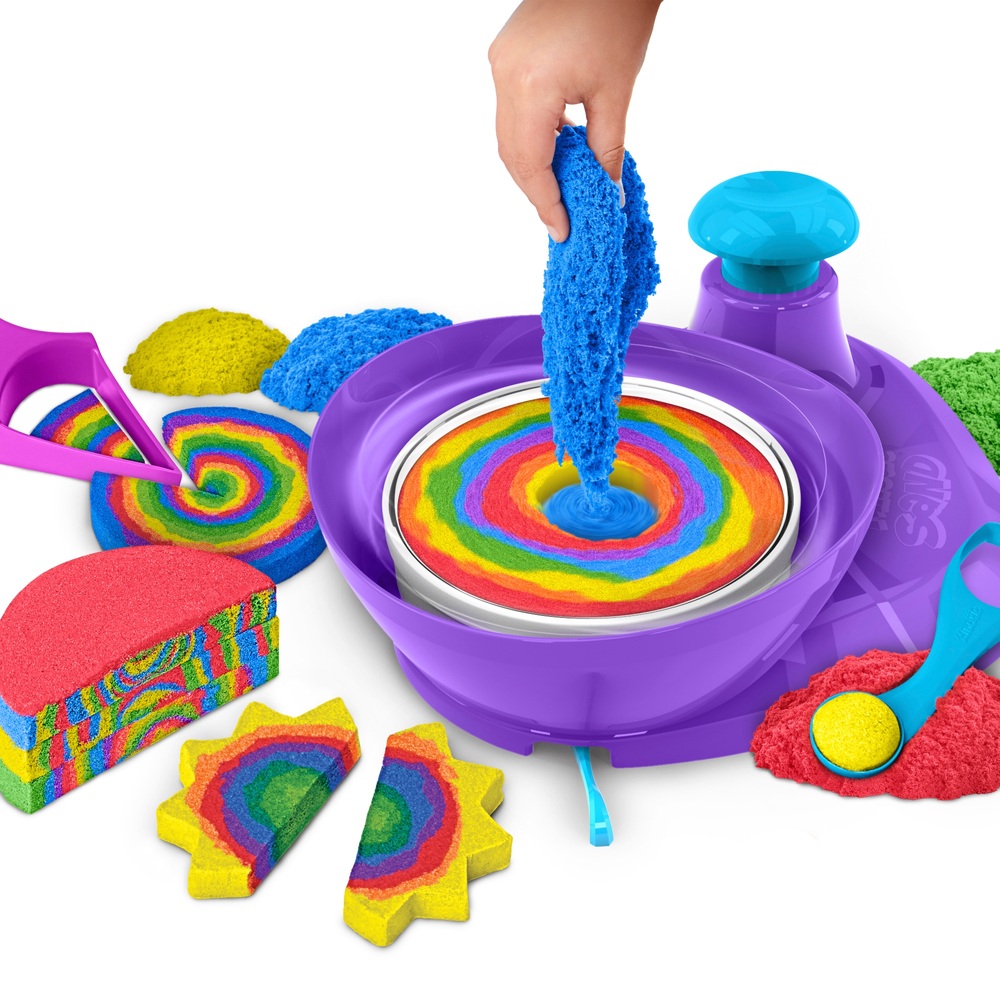 Kinetic Sand Swirl 'n Surprise Set