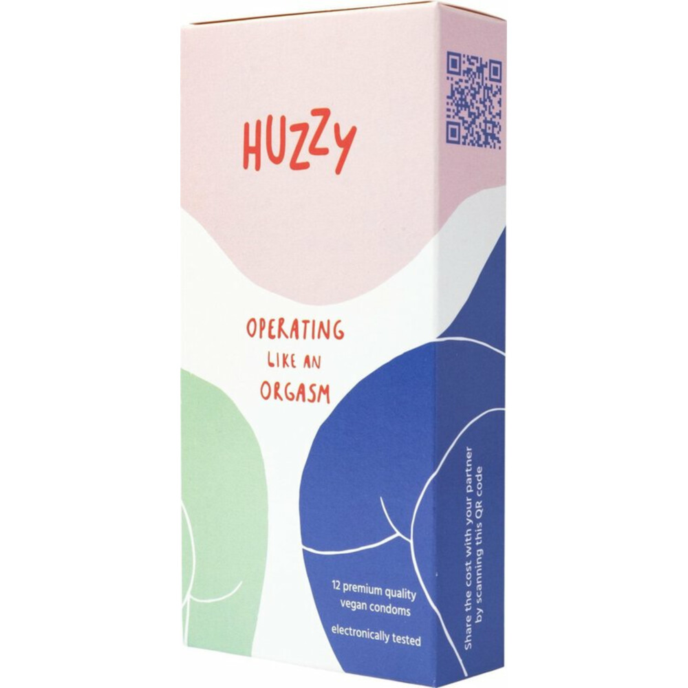 Huzzy Vegan Condooms12 stuks