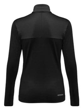 Maillot Manches Longue 1/4 Zippé Gore Wear Everyday Femme Noir
