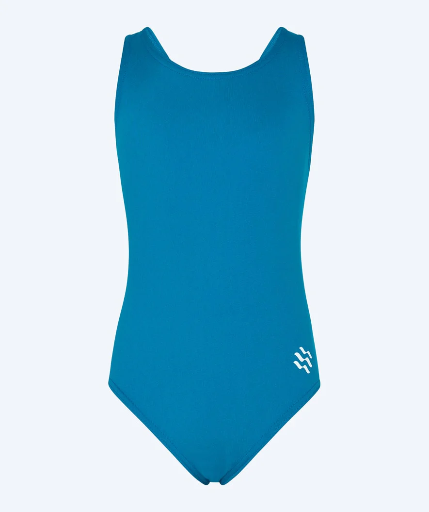 Watery badedragt til piger - Eco Poolparty - Nordic Blue