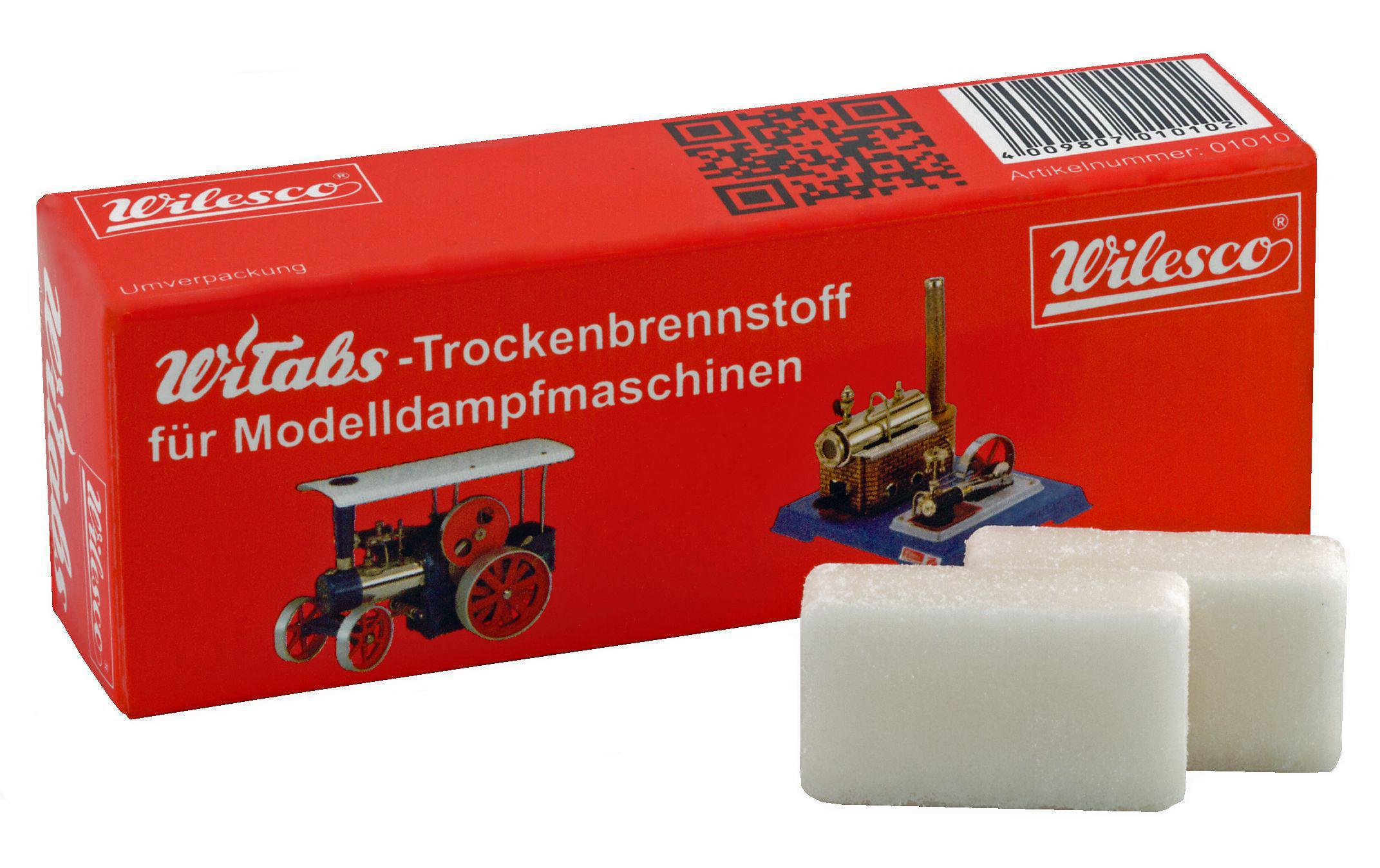 Trockenbrennstoff WiTabs 24 x 7 gTrockenbrennstoff für Modelldampfmaschinen