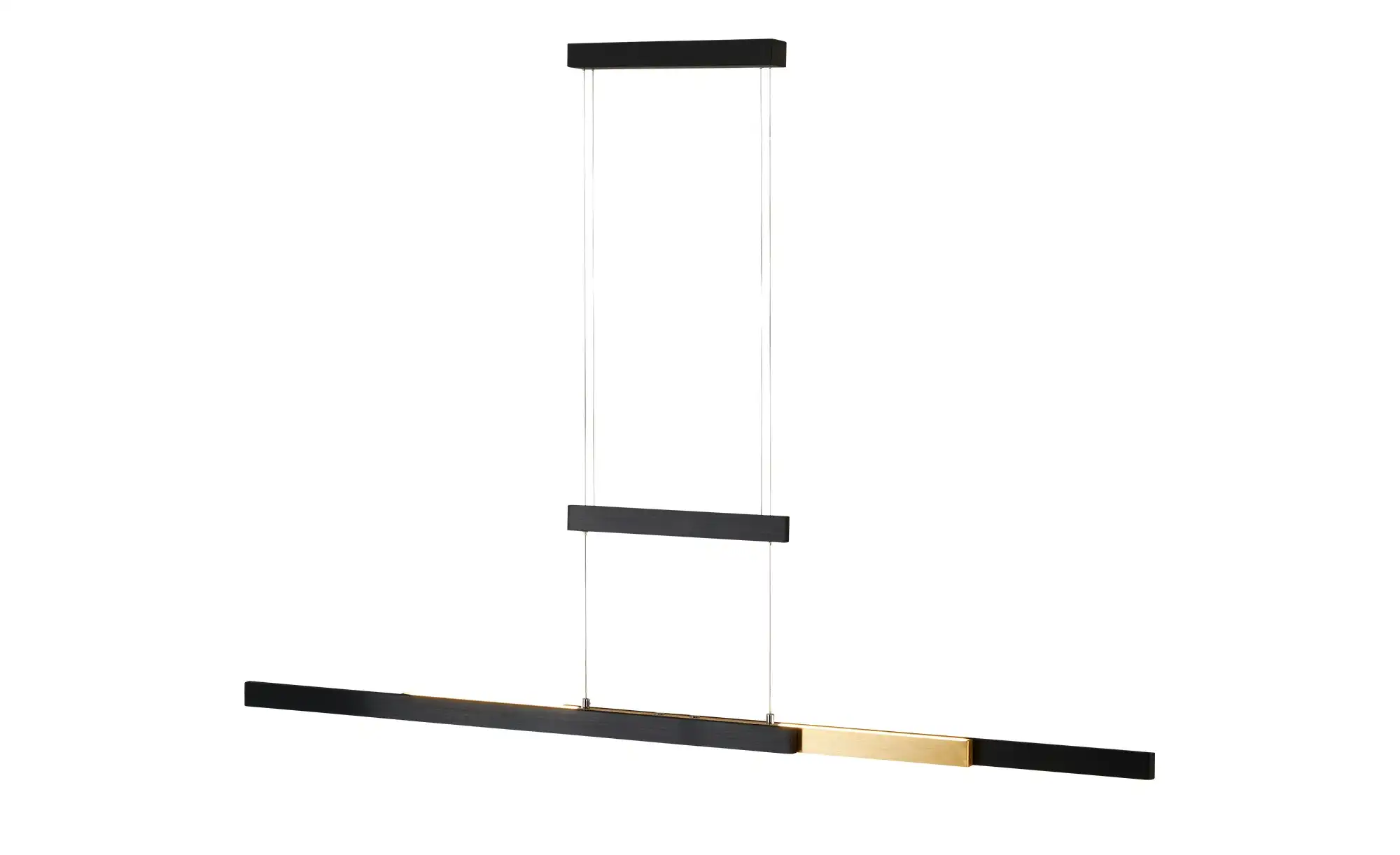 Trio LED-Pendelleuchte, schwarz mit Up & Down Light