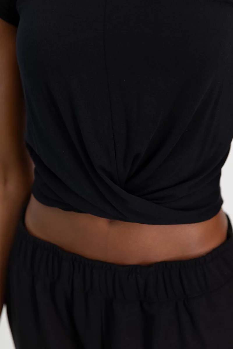 POWERZONE Yoga Crop Damen T-Shirt